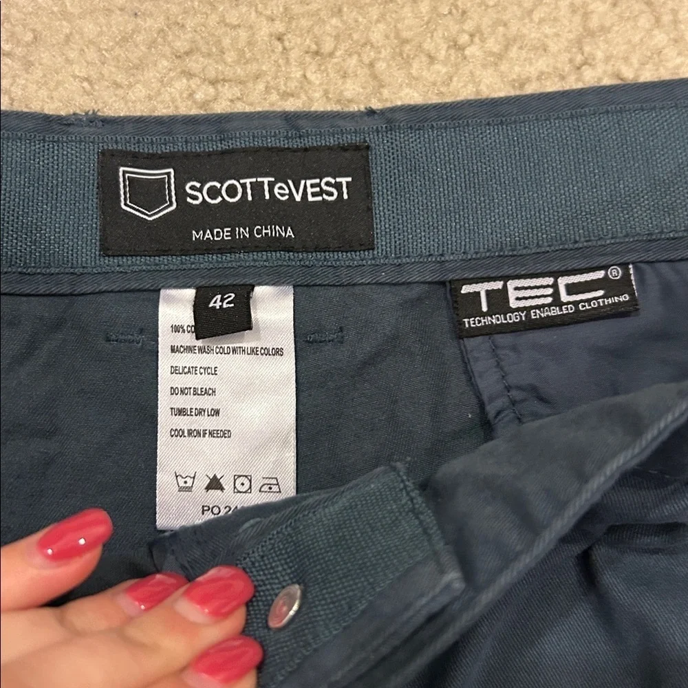 Scottevest Hidden Cargo TEC Chino Shorts